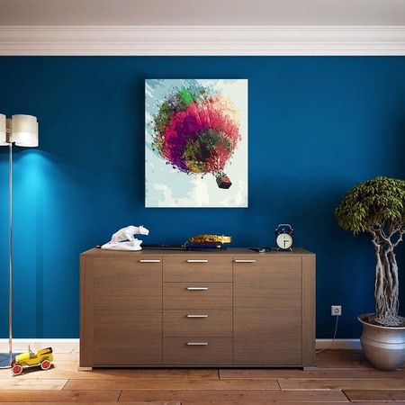 Abfahrt Malen nach Zahlen