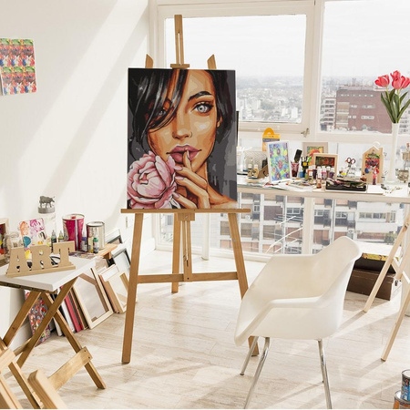 Porträt von Rosie Malen Nach Zahlen