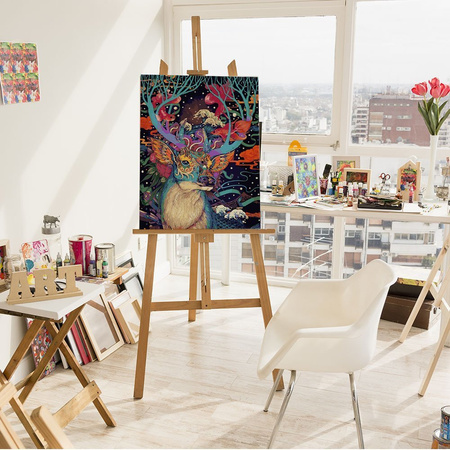 Bunter Elch Malen Nach Zahlen