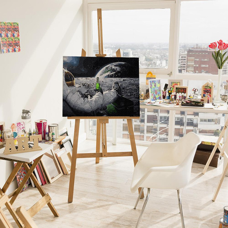 Entspannung im Weltraum Malen Nach Zahlen