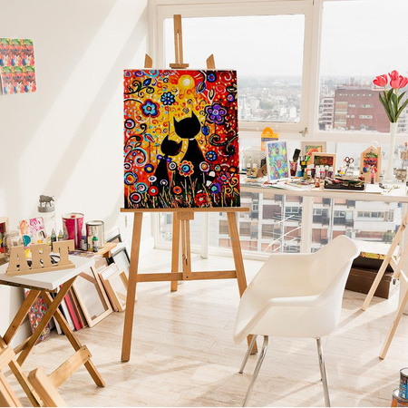 Gezeichnete Katzen Malen Nach Zahlen