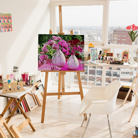 Rosa Stimmung Malen nach Zahlen