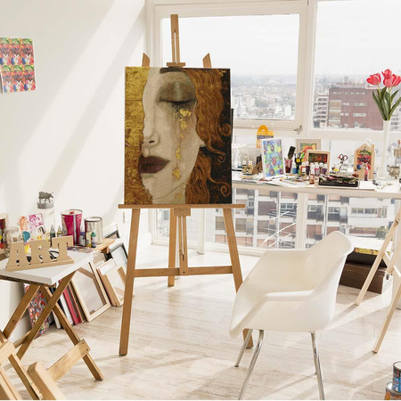 Gustav Klimt. Goldene Tränen Malen Nach Zahlen