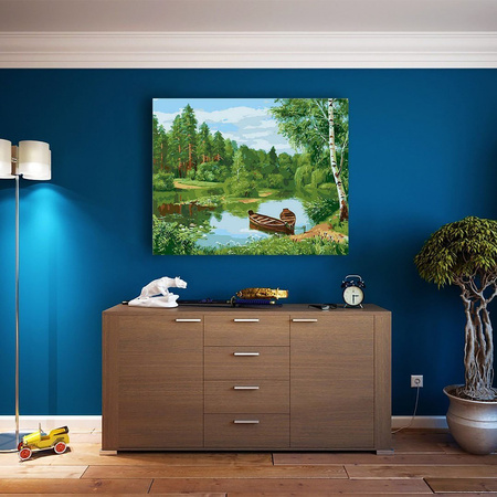 Waldlandschaft Malen Nach Zahlen