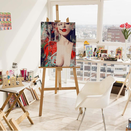 Geheimnisvolle Kraft der Farbe Rot Malen Nach Zahlen