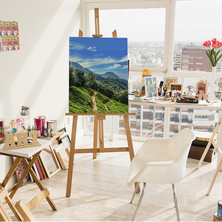 Himmlische Hügel Malen Nach Zahlen