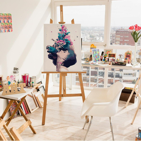 Bunter Rauch Malen nach Zahlen