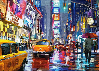 New Yorker Nacht Malen nach Zahlen
