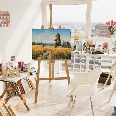 Roggenfeld Malen nach Zahlen