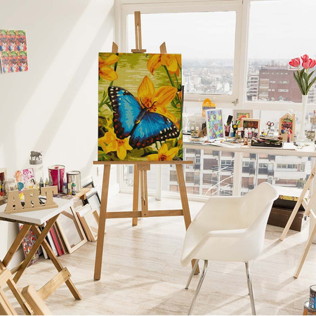 Blauer Schmetterling 30x40 Malen nach Zahlen