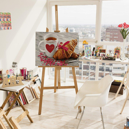 Frühstück mit Liebe Malen nach Zahlen