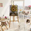 Sonnenblumen und Handtuch Malen Nach Zahlen