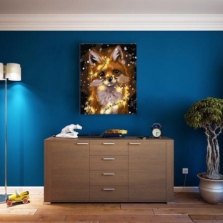 Fuchs Malen nach Zahlen