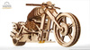 Motorrad VM-02. Mechanisches Modell zum Zusammenklappen