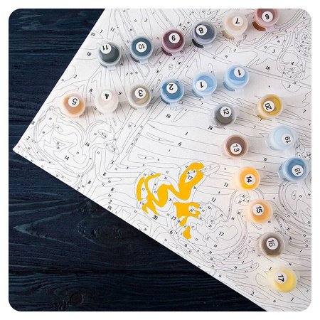 Mosaik der Emotionen Malen Nach Zahlen