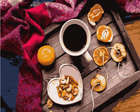 Köstliche Pause Malen nach Zahlen