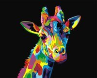 Bunte Tiere malen