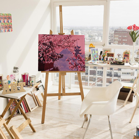 Sakura in Japan Malen Nach Zahlen