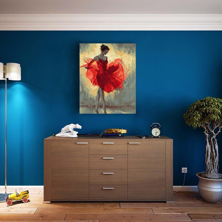 Die fesselnde Leichtigkeit des Tanzes 40x50 Painting By Numbers