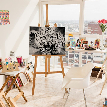 Ein Raubtier in Bewegung Malen nach Zahlen