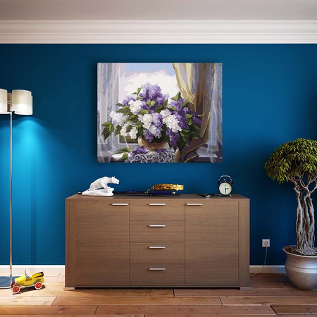 Licht am Fenster Malen Nach Zahlen