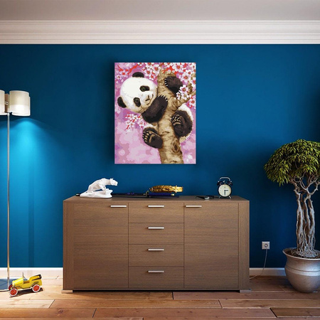 Süßer Panda Malen Nach Zahlen