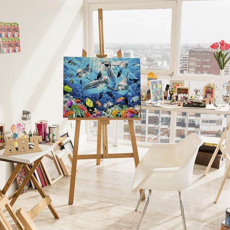 Unterwasserwelt 30x40cm Malen nach Zahlen