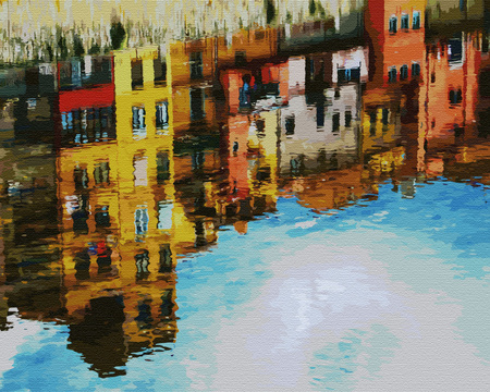 Stadt im Spiegel der Träume Malen Nach Zahlen