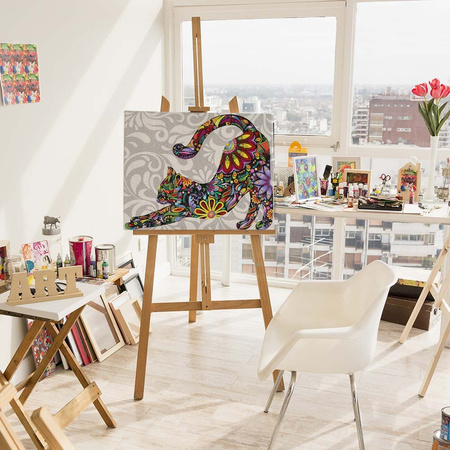 Flexibilität einer Katze Malen Nach Zahlen