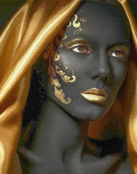 Goldenes Tattoo Malen Nach Zahlen