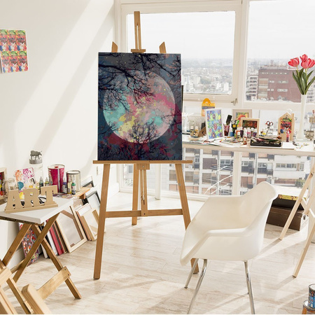 Vollmond Malen Nach Zahlen