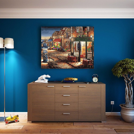 Abendcafé Malen Nach Zahlen