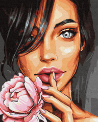 Porträt von Rosie Malen Nach Zahlen