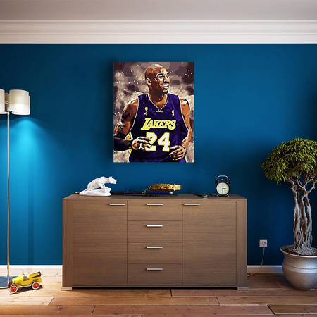 Kobe Bryant Basketball Malen Nach Zahlen