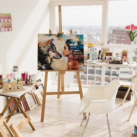 Seelenreisen Malen nach Zahlen ohne Rahmen