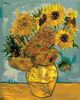 Sonnenblumen (Van Gogh) Malen nach Zahlen ohne Rahmen