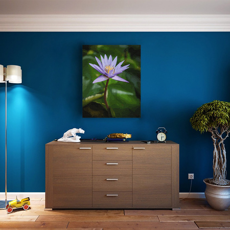 Lilie in der Stille der Natur Malen Nach Zahlen