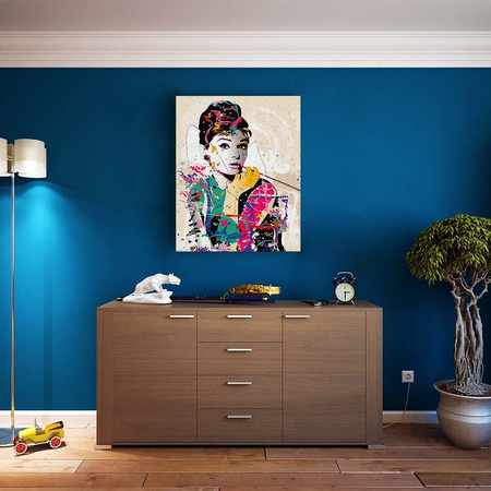 Audrey Hepburn Malen Nach Zahlen