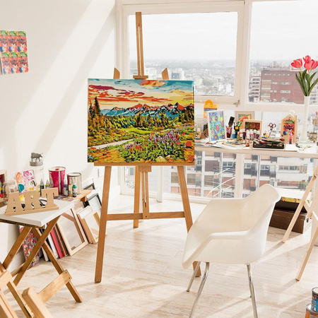 Berglandschaft Malen nach Zahlen