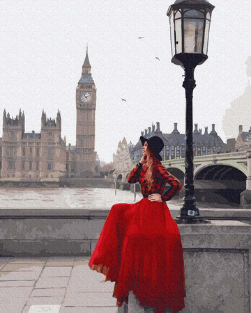 London chic Malen nach Zahlen