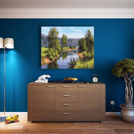 Sommerlandschaft Malen Nach Zahlen