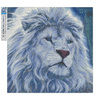 Diamantstickerei ohne Rahmen Löwe 30x30 Diamantmosaik 5D