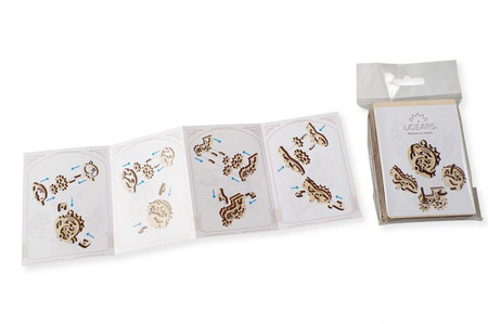 U-Fidgety Cogs mechanisches Klappspielzeug 4-tlg.