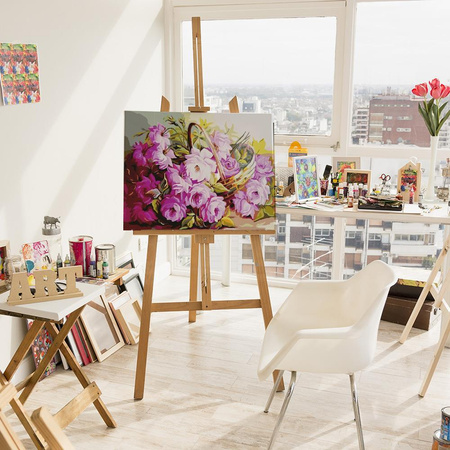 Frühlingsblumen Malen nach Zahlen