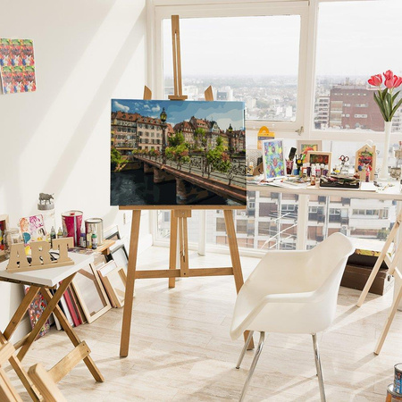 Die Stadt Straßburg Malen nach Zahlen