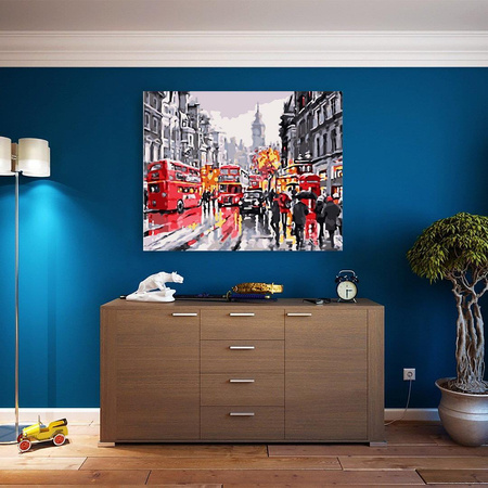 Londoner Straße Malen nach Zahlen