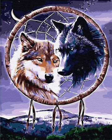 Nachtwölfe Malen Nach Zahlen