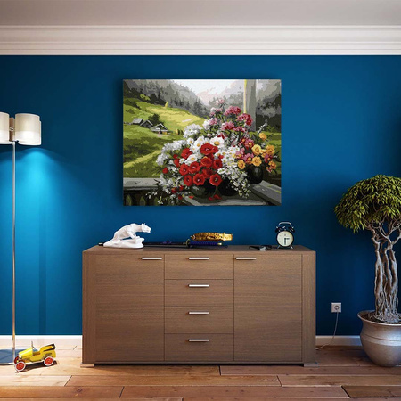 Alpenlandschaft Malen Nach Zahlen