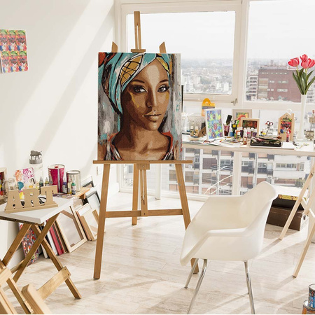 Der Blick brauner Augen Malen Nach Zahlen