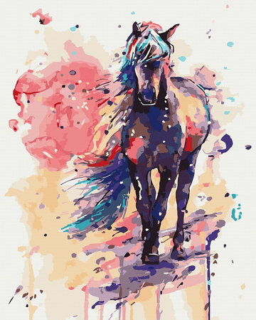 Phantastisches Pferd Malen Nach Zahlen